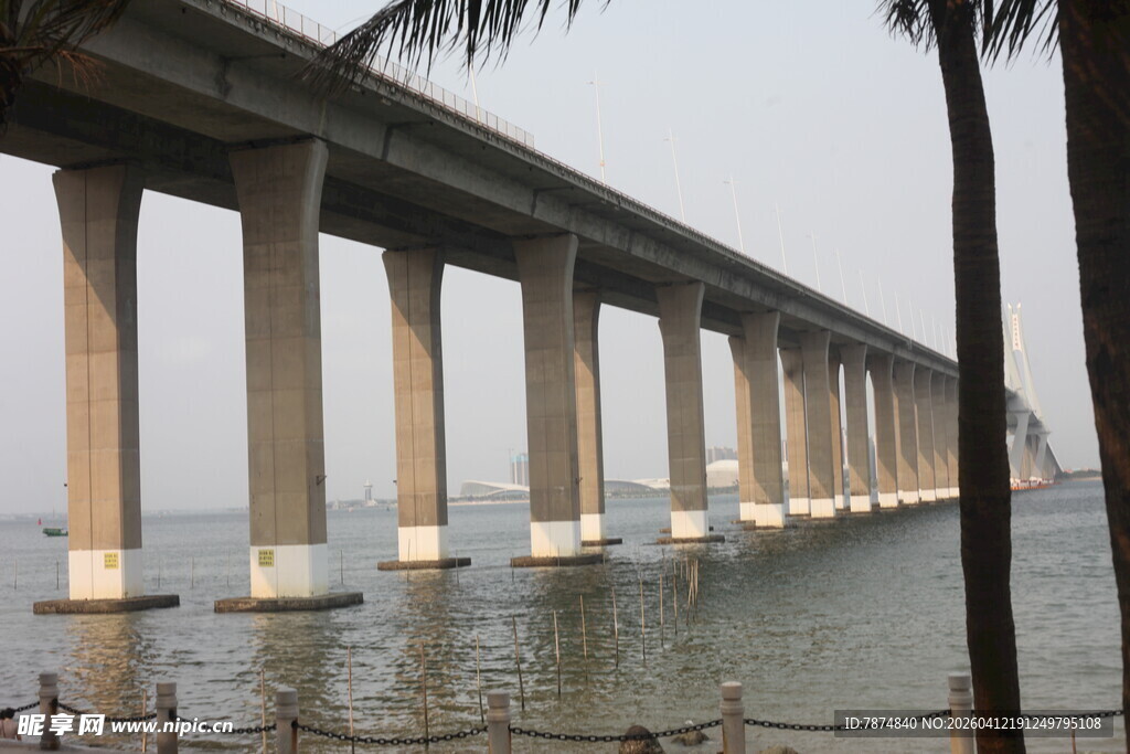 湛江跨海大桥壮观景象