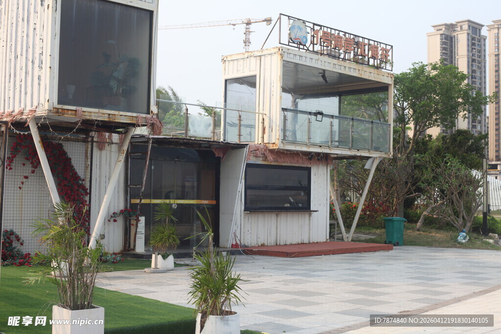 湛江现代风格户外建筑景观