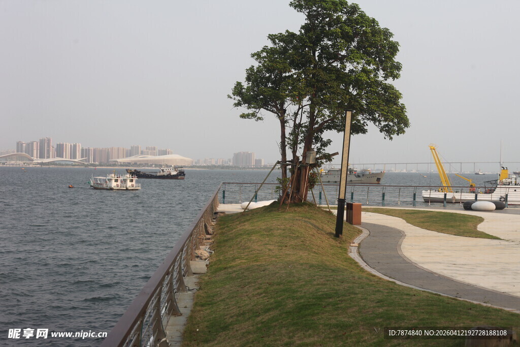湛江湖畔风景 漫步赏景好去处
