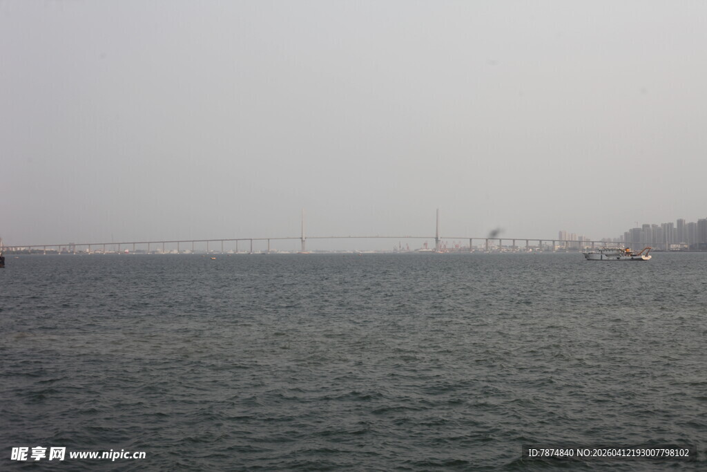 湛江海边开阔景致