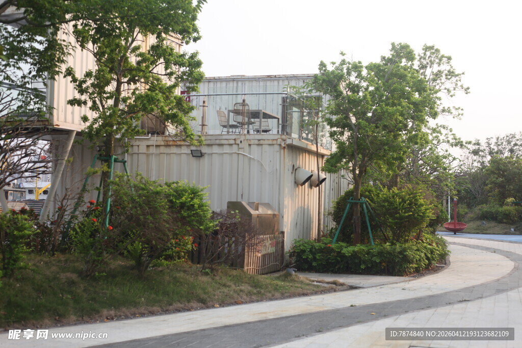 湛江园区路边景致