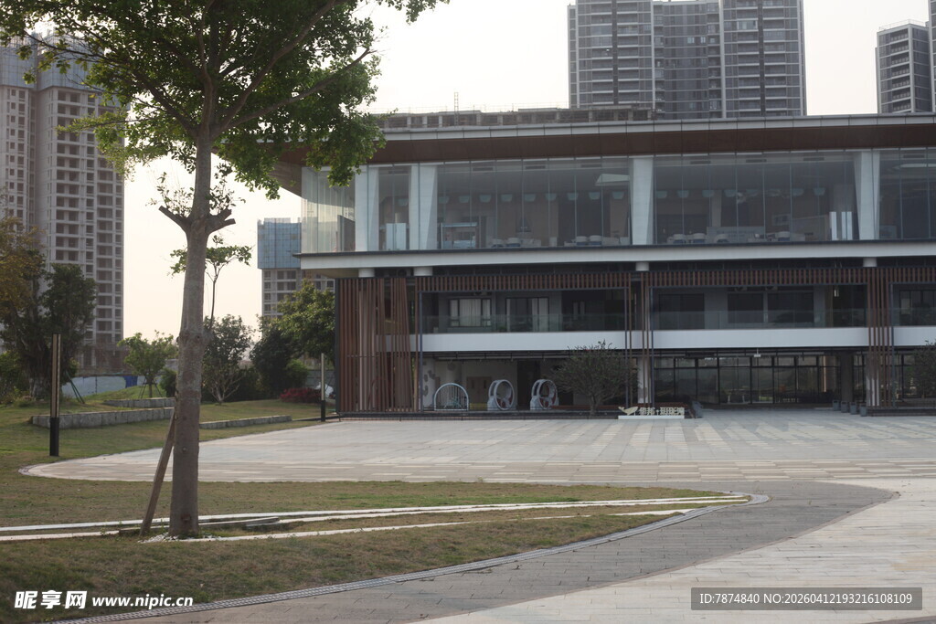 现代风格建筑外观景观