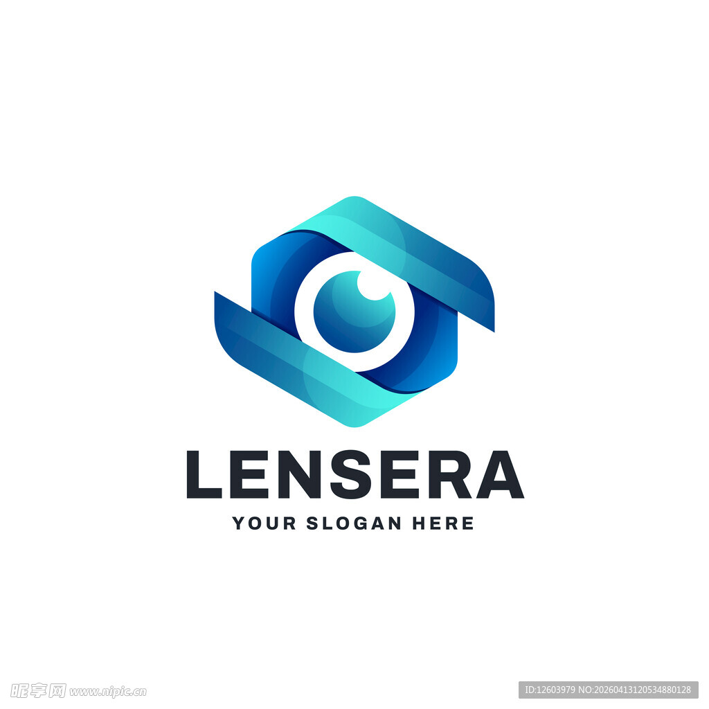 Lensera创意简洁品牌标志