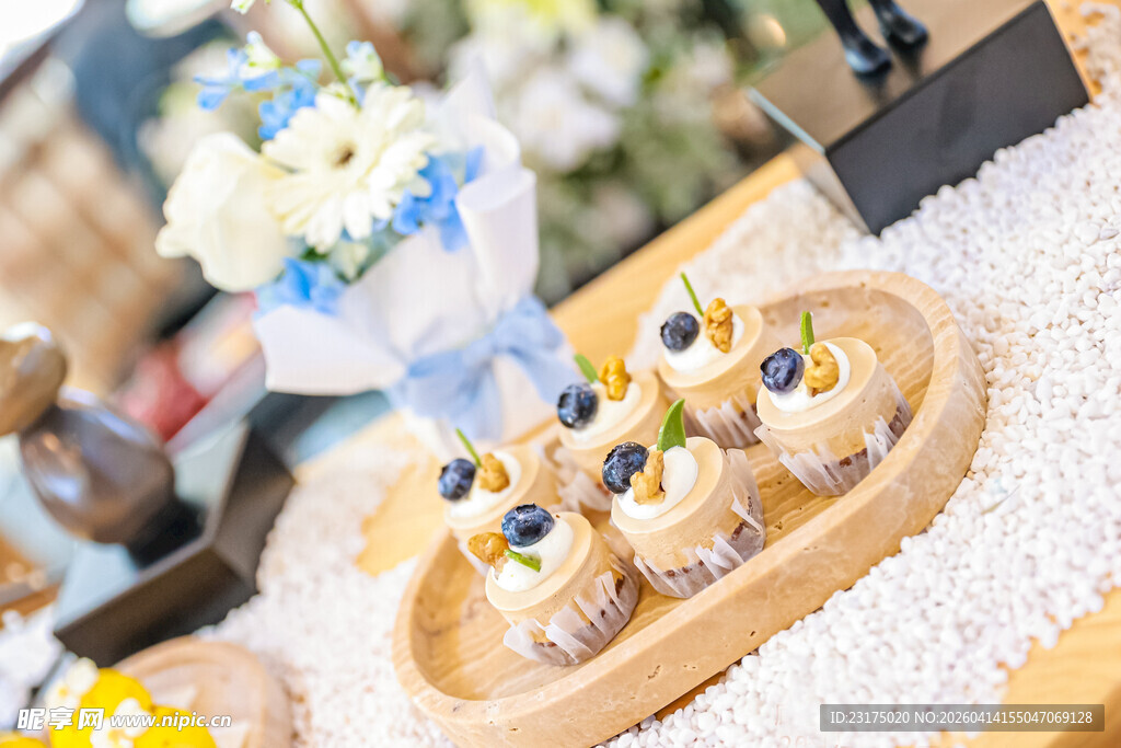 烘焙甜品慕斯高清图片