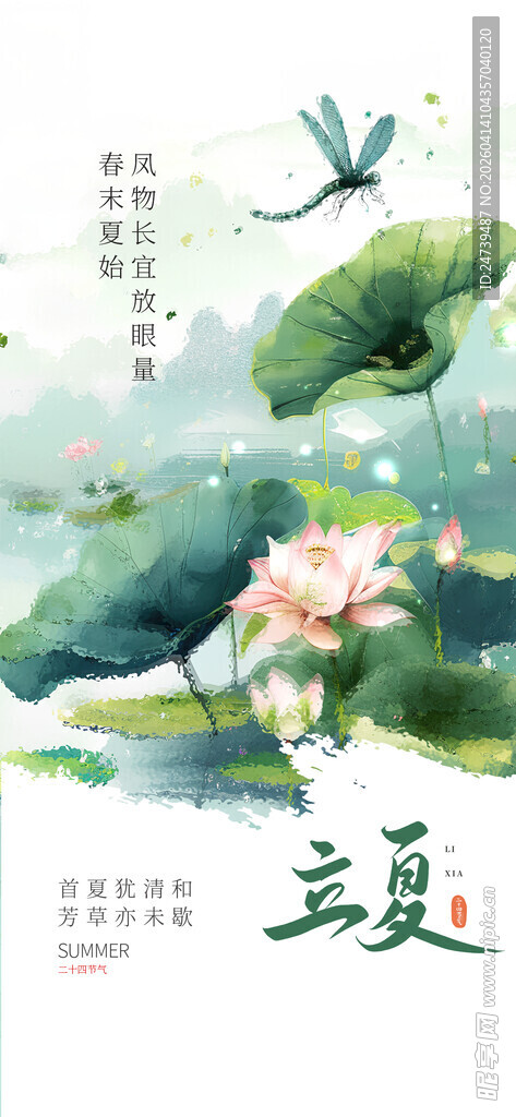 立夏海报