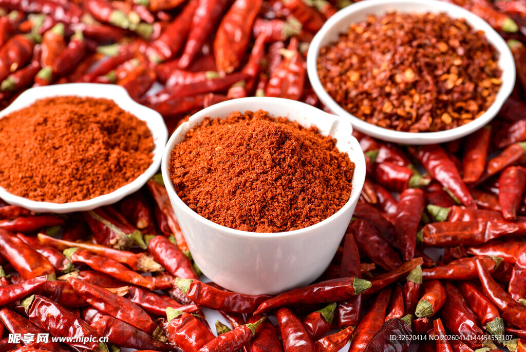 多样辣椒香料