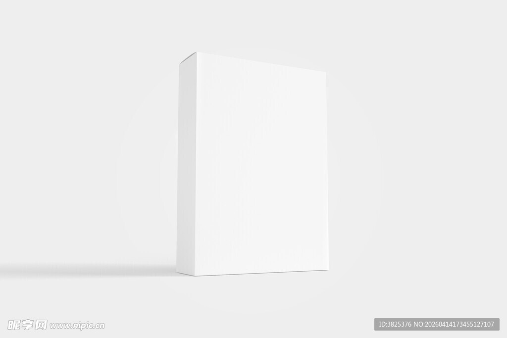 长方形扁盒子包装设计展示样机