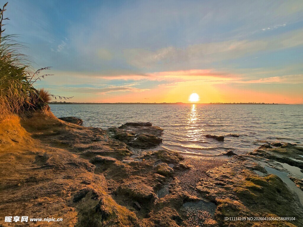 海边日落美景