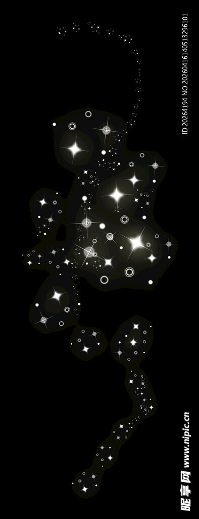 淡黄色不规则图形元素