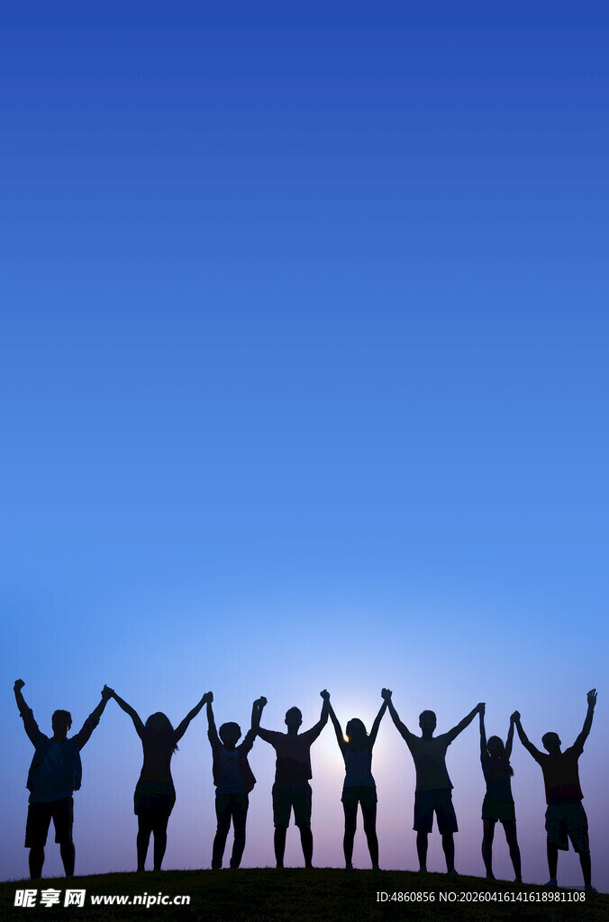 团队携手共迎灿烂明天