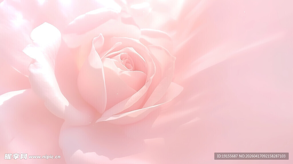粉玫瑰背景