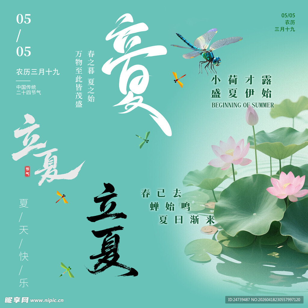 立夏素材
