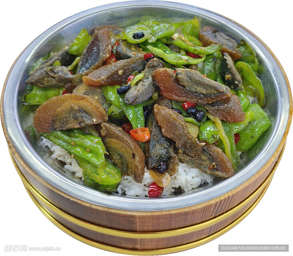 擂椒皮蛋木桶饭