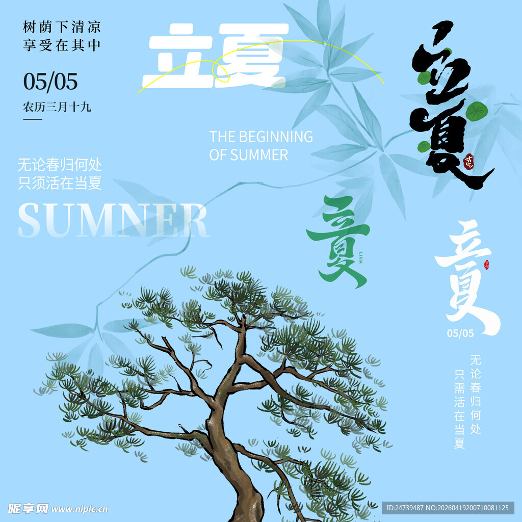 立夏素材