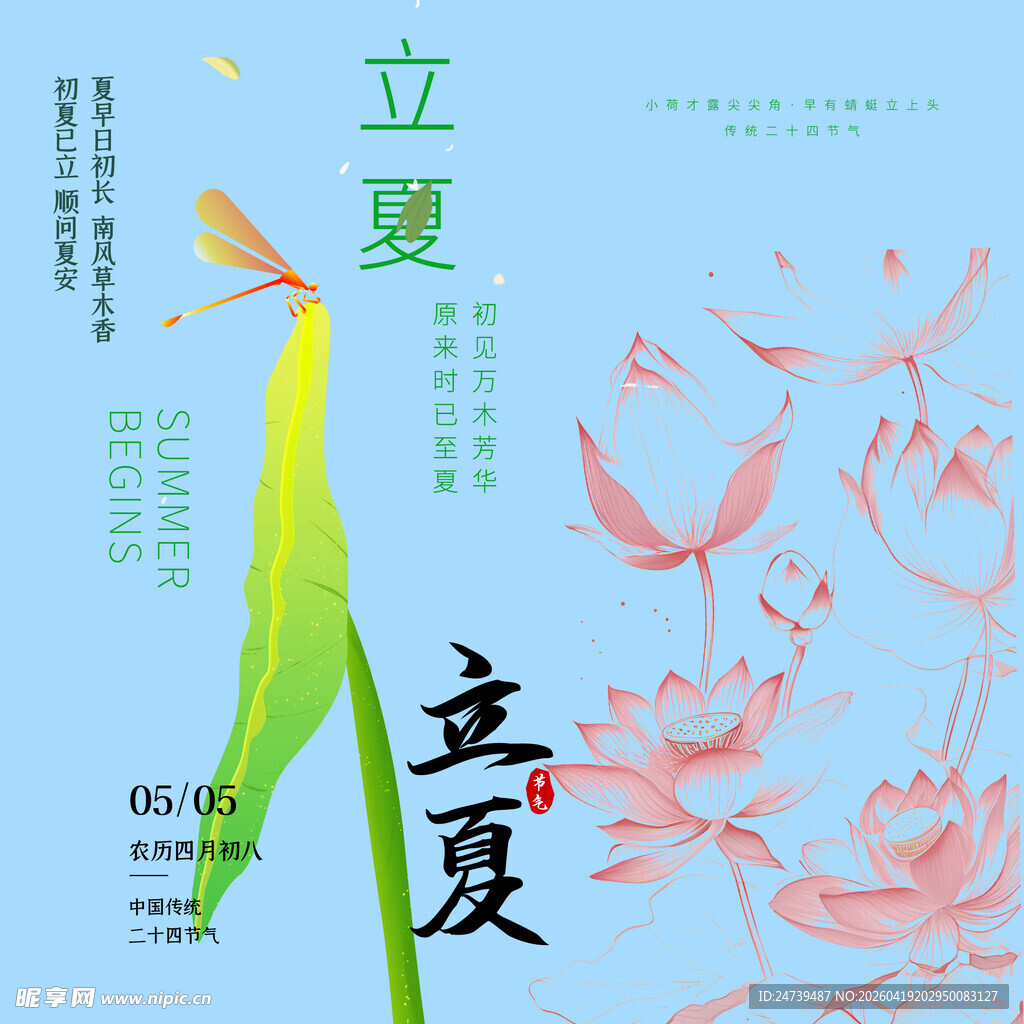 立夏素材