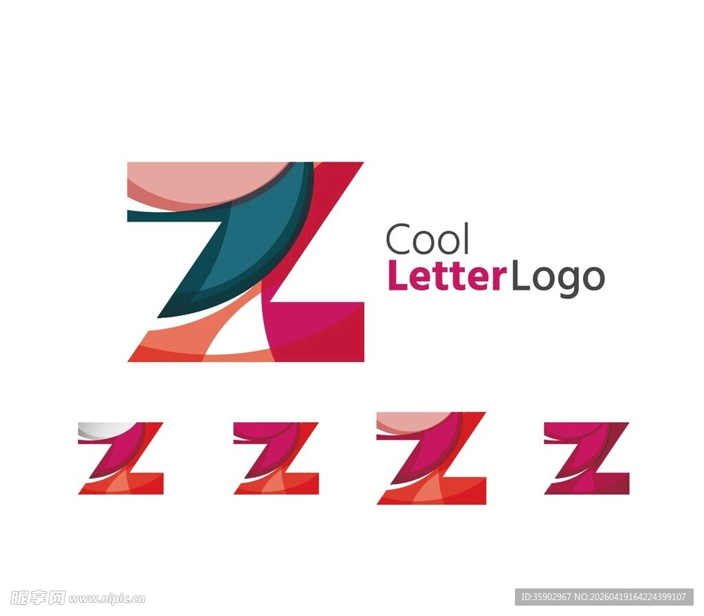 创意字母Z标志设计