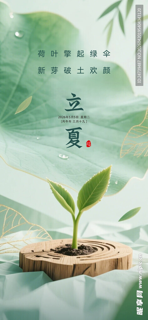 立夏海报