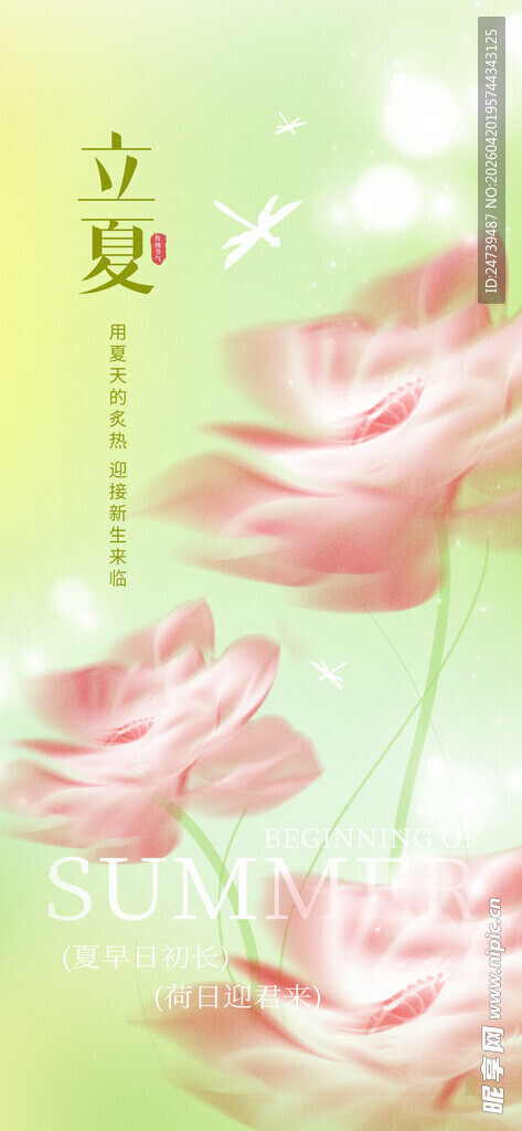 立夏海报