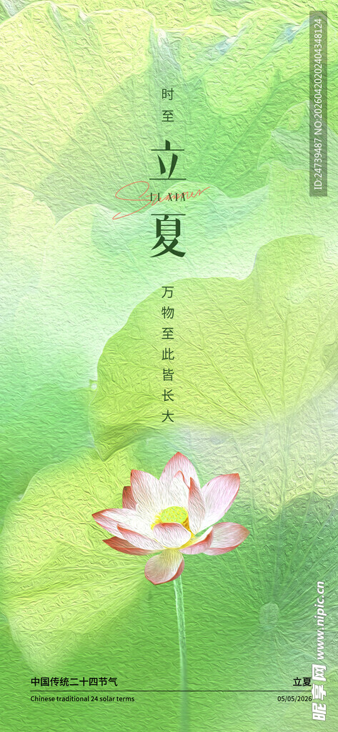 立夏海报