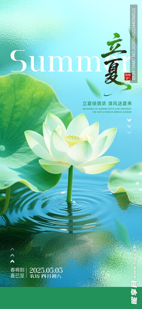 立夏海报