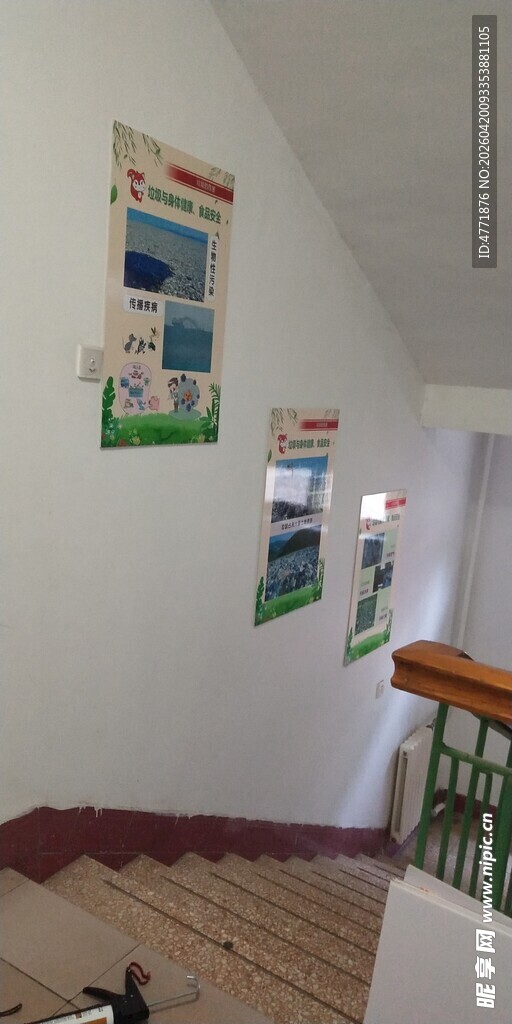 楼梯间墙面装饰展示