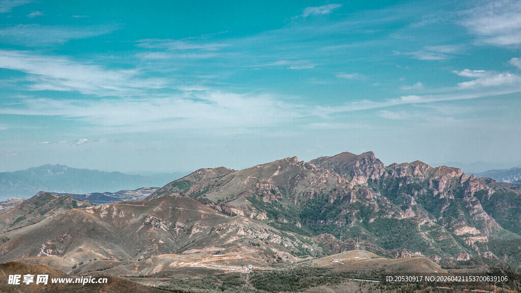 北京旅游京郊最高峰东灵山山顶