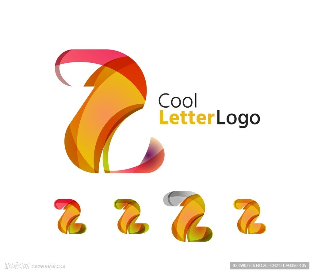 创意字母Z标志设计