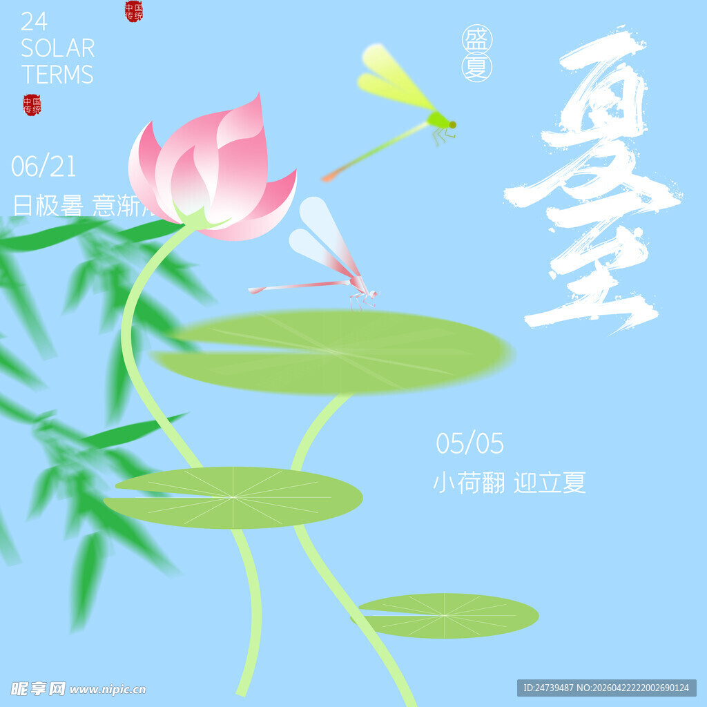 夏至素材