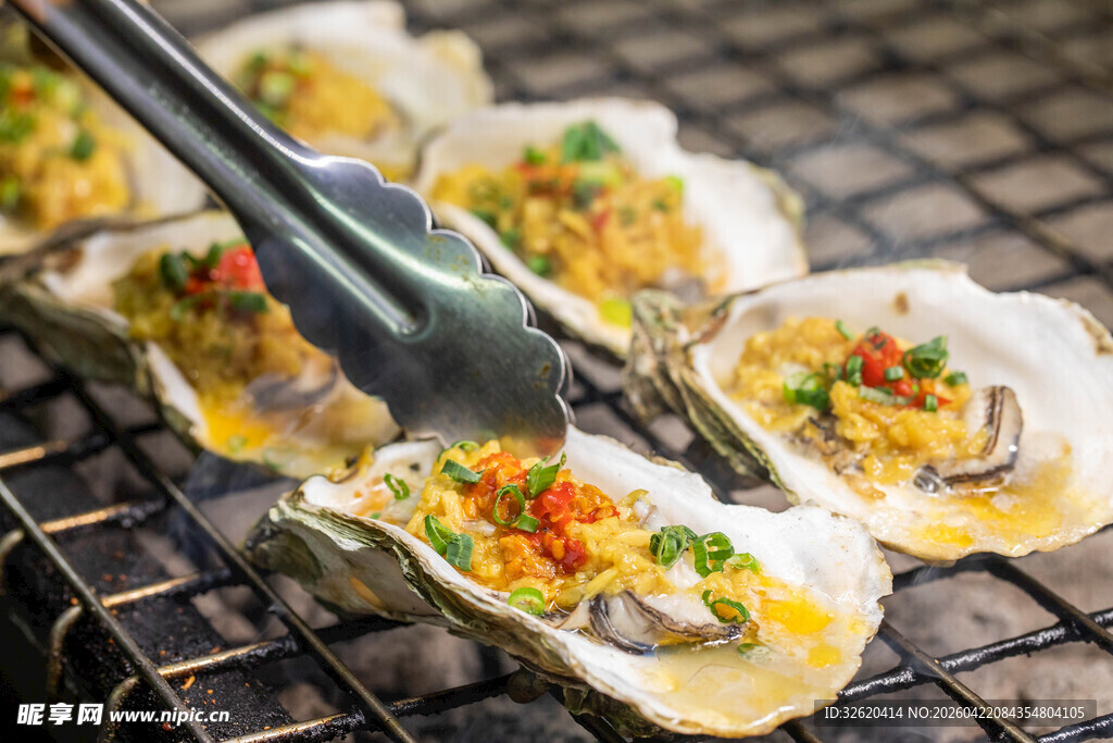 烤生蚝