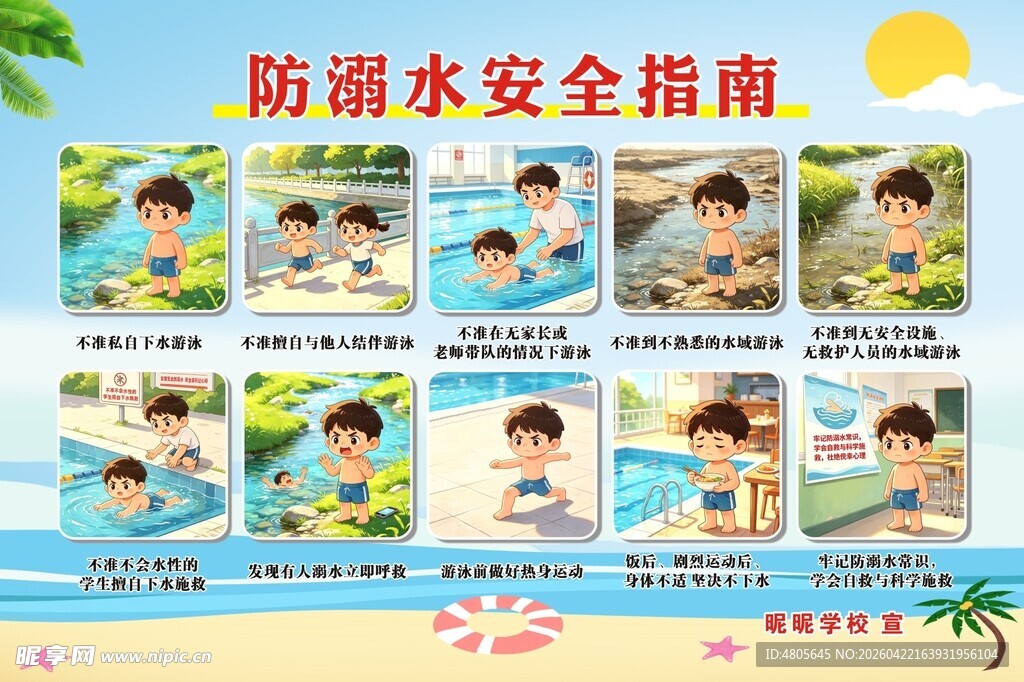 防溺水安全指南