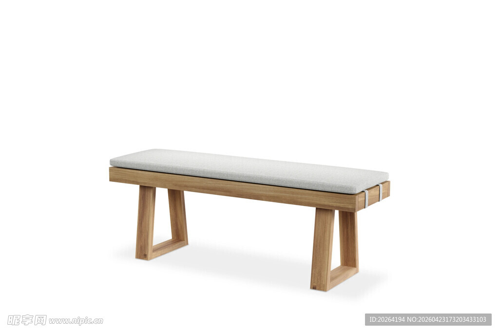 简约木质长凳 清新舒适