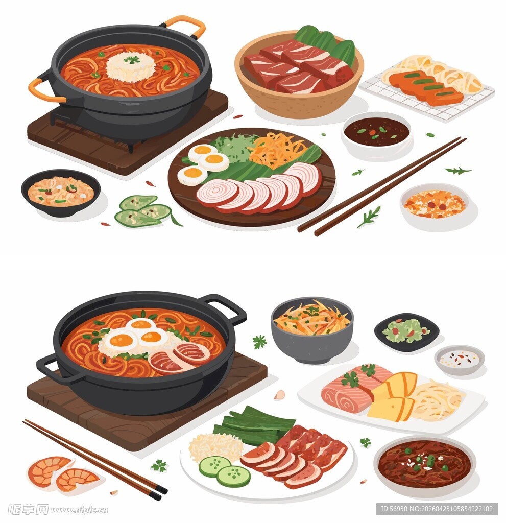 多样韩式美食大集合