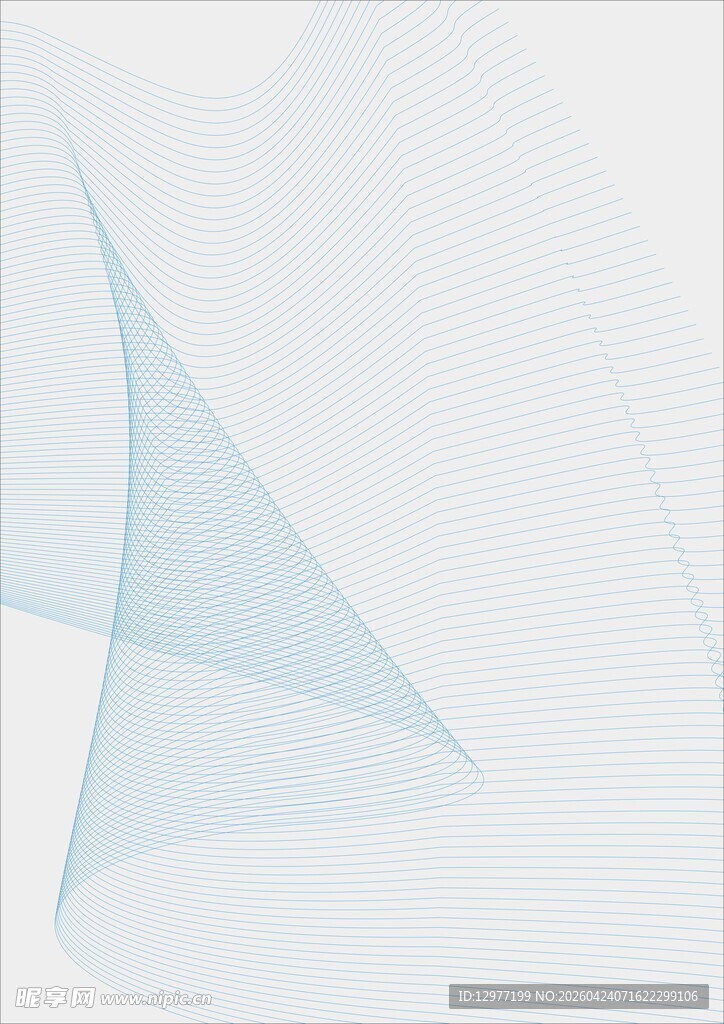 简约淡蓝几何线条背景图