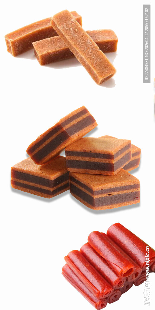 美味多样的夹心能量山楂棒