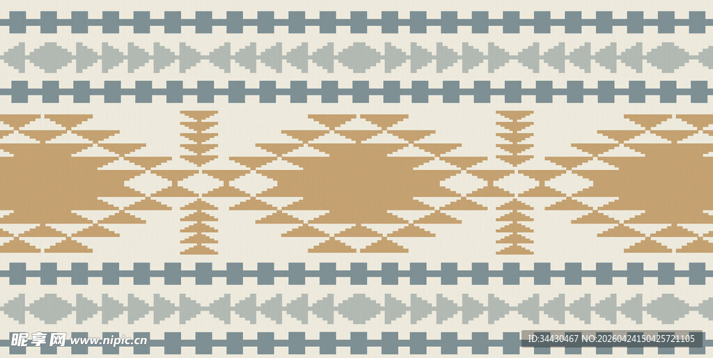 几何图案针织纹理背景