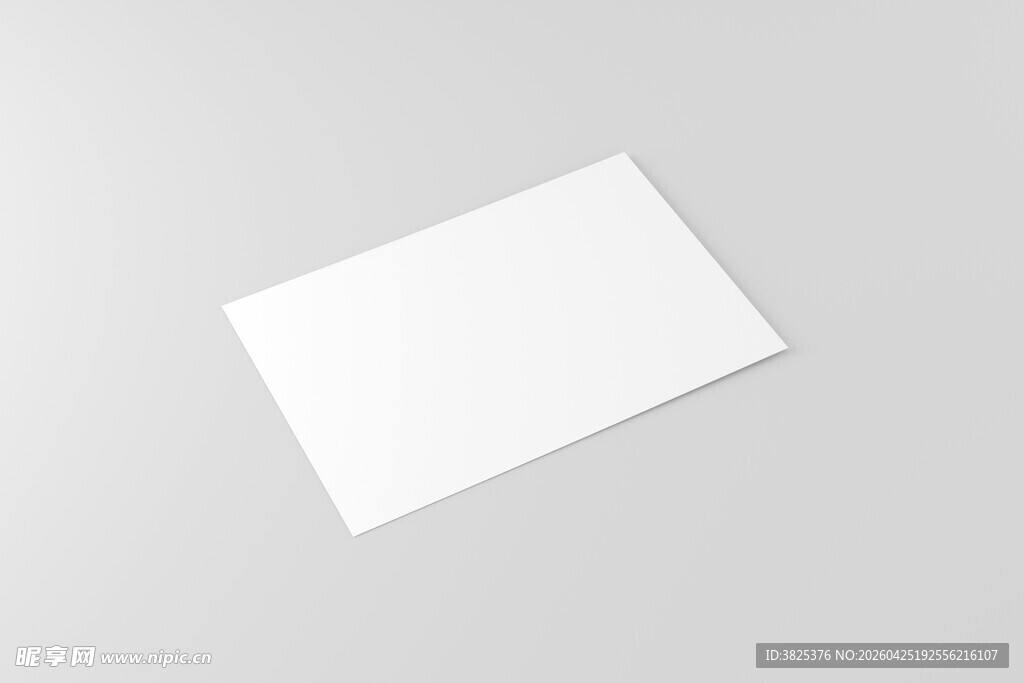 空白名片展示设计样机