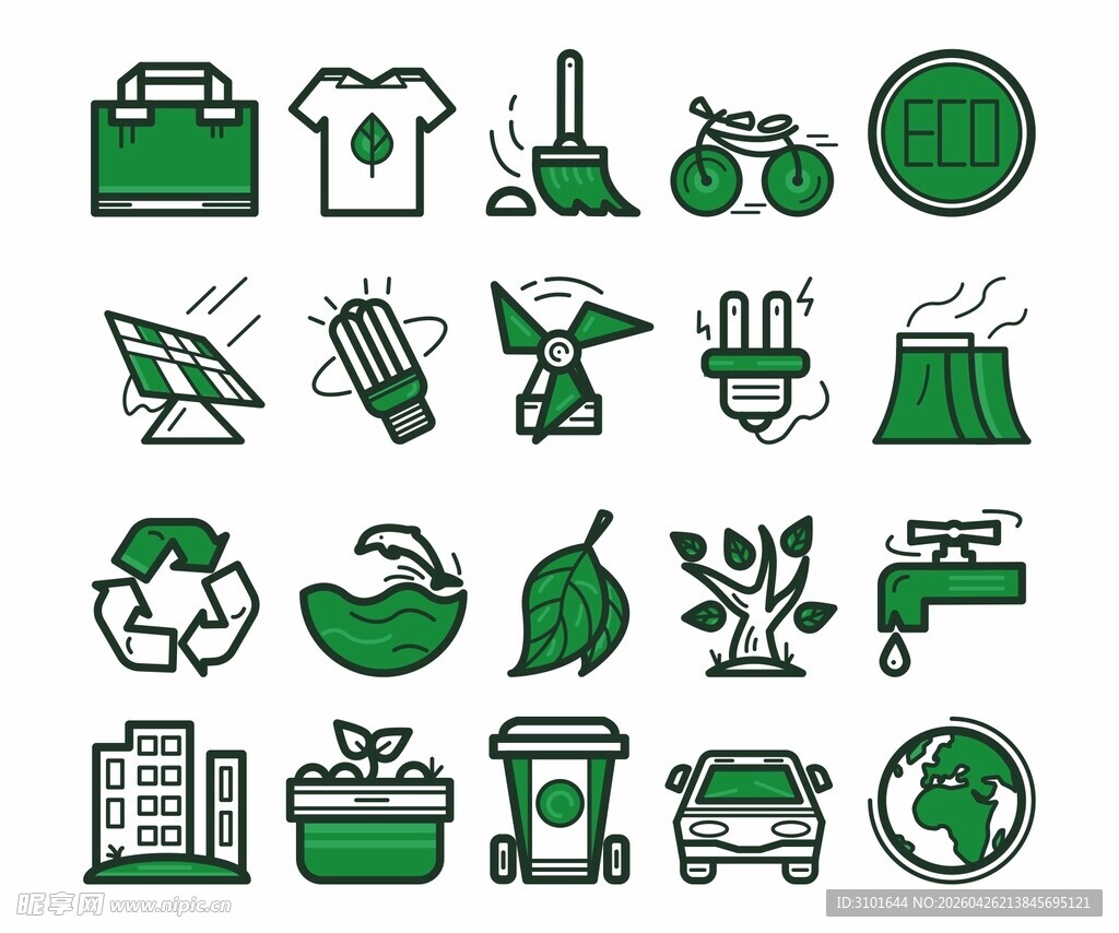 环保图标