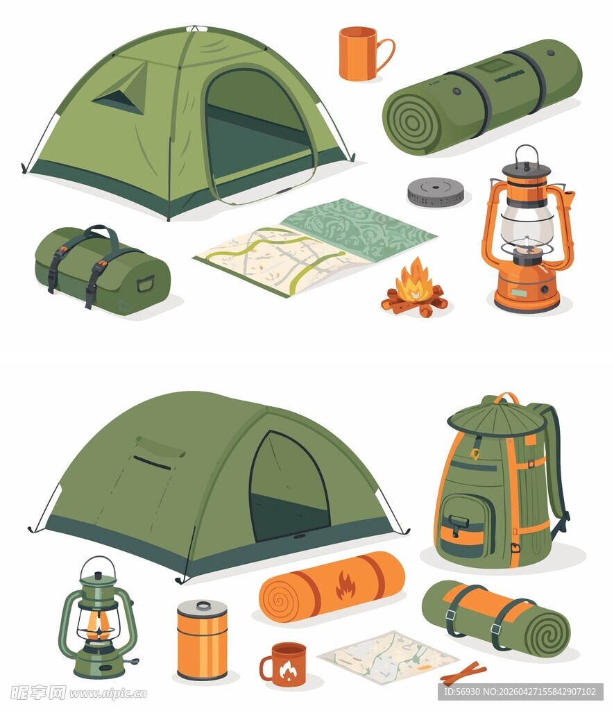 户外露营装备大集合