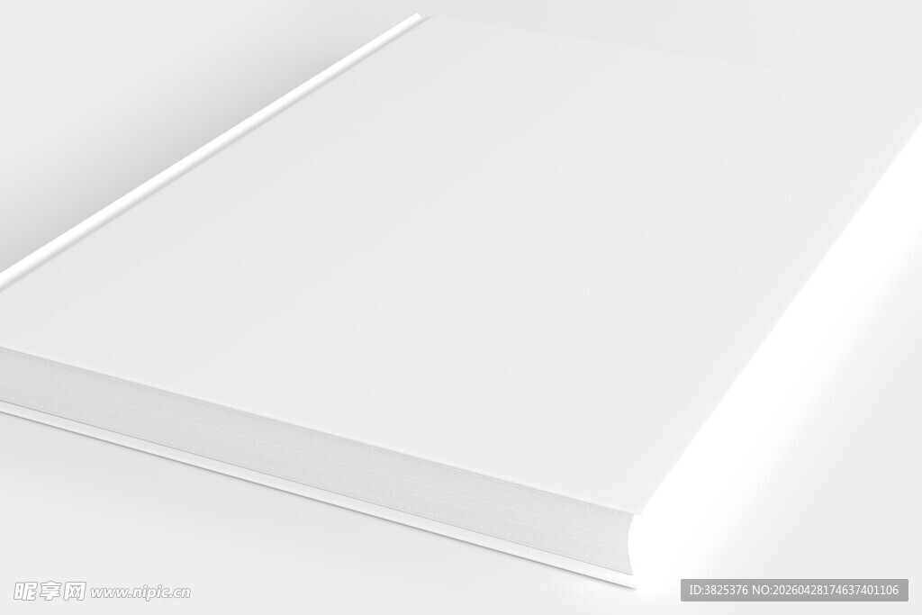 空白书籍封面展示样机