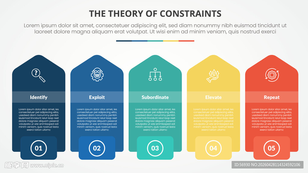 标签引导信息图
