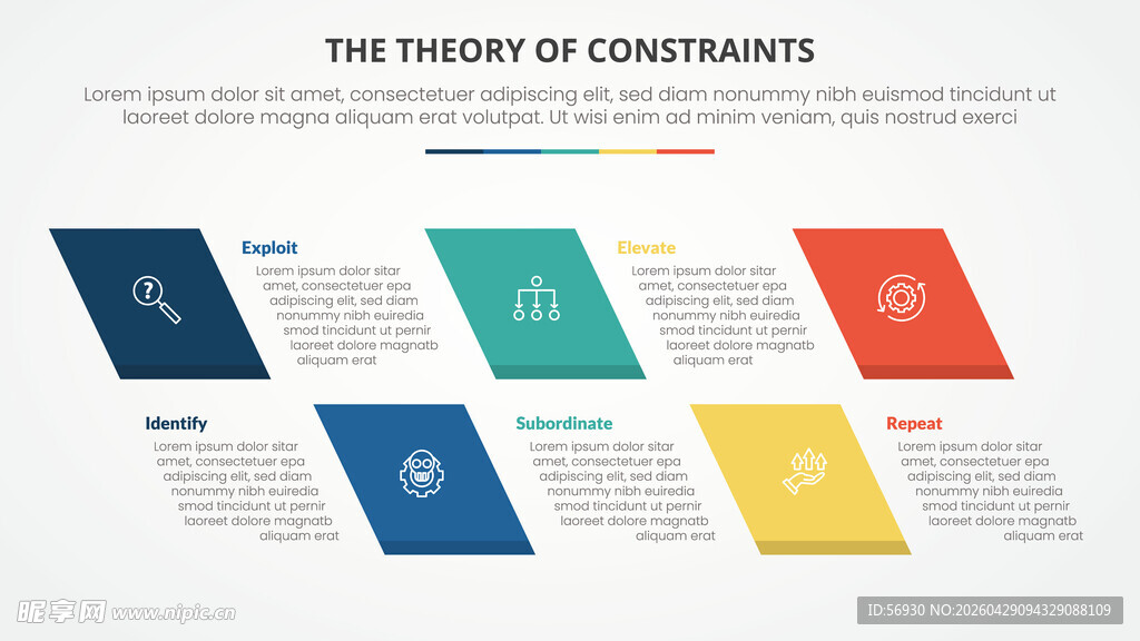 动感分布信息图表