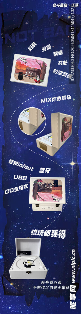 多样电子产品展示