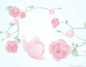 情人节花纹边框