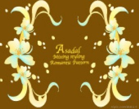 情人节花纹边框