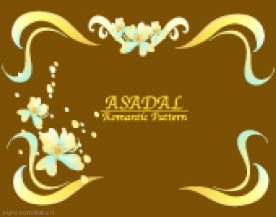 情人节花纹边框