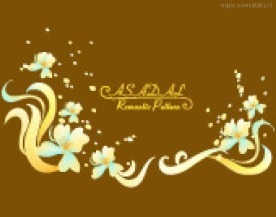 情人节花纹边框