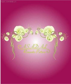 情人节花纹边框