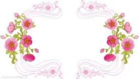情人节花纹边框