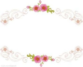 情人节花纹边框