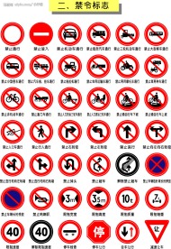 禁令标志